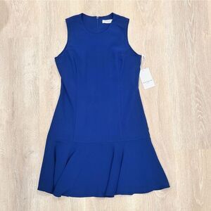 Amanda Uprichard Blue Mini Dress